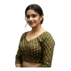 Generic Women's Ajrakh Cotton Halter Neck Padded Blouse (Olive, 38 Ready Size (Self-Alterable 36–40) Generic Women's Ajrakh Cotton Halter Neck Padded Blouse (Olive, 38 Ready Size (Self-Alterable 36–40)