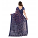 Generic Women's Georgette Printed Saree With Unstitched Blouse 5.5Mtr (Blue) Generic Women's Georgette Printed Saree With Unstitched Blouse 5.5Mtr (Blue)