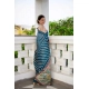 Generic Women's Faux_Tussar_Silk Geometric_Print Saree With Unstitched Blouse 5.5Mtr (Blue) Generic Women's Faux_Tussar_Silk Geometric_Print Saree With Unstitched Blouse 5.5Mtr (Blue)