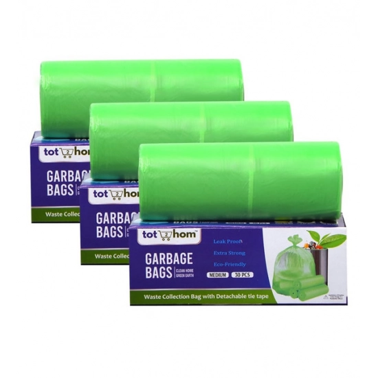Generic Pack of 3 Biodegradeable Vegetable-Paper 19 x 21 Inches Garbage Bag (Green) Generic Pack of 3 Biodegradeable Vegetable-Paper 19 x 21 Inches Garbage Bag (Green)