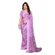 Generic Women's Georgette Printed Saree With Unstitched Blouse 5.5Mtr (Purple) Generic Women's Georgette Printed Saree With Unstitched Blouse 5.5Mtr (Purple)