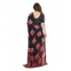 Generic Women's Georgette Printed Saree With Unstitched Blouse 5.5Mtr (Black) Generic Women's Georgette Printed Saree With Unstitched Blouse 5.5Mtr (Black)