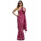 Generic Women's Georgette Floral Printed Saree With Unstitched Blouse 5.5Mtr (Magenta) Generic Women's Georgette Floral Printed Saree With Unstitched Blouse 5.5Mtr (Magenta)