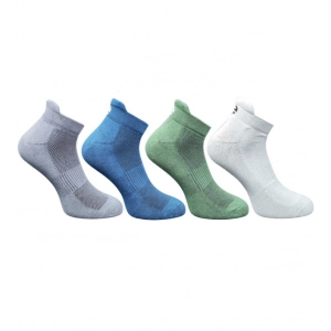 Generic 4_Pair Set Unisex Casual Cotton Printed Ankle Length Socks (Multicolor)