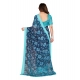 Generic Women's Georgette Printed Saree With Unstitched Blouse 5.5Mtr (Sky Blue) Generic Women's Georgette Printed Saree With Unstitched Blouse 5.5Mtr (Sky Blue)