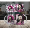 Generic Anime Kamado Nezuko Ceramic Printed Coffee Mug (White)