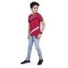 Generic Boy's Cotton Grapic Printed Round Neck T-Shirt (Marron) Generic Boy's Cotton Grapic Printed Round Neck T-Shirt (Marron)