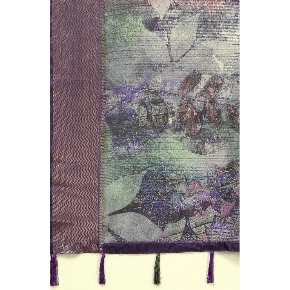 Generic Women's Cotton Silk Printed Saree With Unstitched Blouse 5.5Mtr (Multicolor) Generic Women's Cotton Silk Printed Saree With Unstitched Blouse 5.5Mtr (Multicolor)