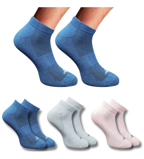 Generic 3_Pair Set Unisex Casual Cotton Printed Low Cut Socks (Multicolor)