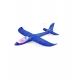 Generic EPP Foam Galaxy Hand Throw Flying LED Glider Airplane (Blue-Multicolor)
