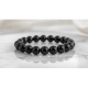 Generic Natural Crystal 8mm Black Obsidian Bracelet (Black) Generic Natural Crystal 8mm Black Obsidian Bracelet (Black)