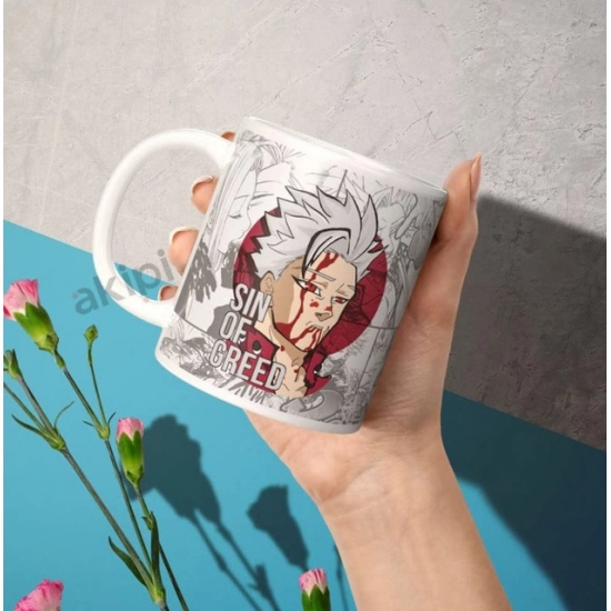 Generic Anime Ban (Sin of Greed) Ceramic Printed Coffee Mug (White) Generic Anime Ban (Sin of Greed) Ceramic Printed Coffee Mug (White)