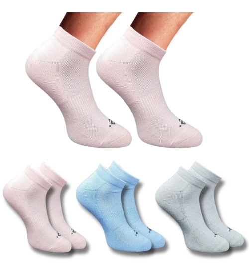 Generic 3_Pair Set Unisex Casual Cotton Printed Low Cut Socks (Multicolor)
