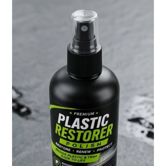 Generic Pack of 2 Plastic Restorer Polish Liquid Spray Bottles 100 ML