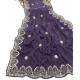 Generic Women's Georgette Embellished Saree With Unstitched Blouse 5.5Mtr (Levander) Generic Women's Georgette Embellished Saree With Unstitched Blouse 5.5Mtr (Levander)
