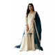Generic Women's Silk Embroidered 3/4th Sleeve V-Neck Kurti With Sharara Pant and Dupatta Set (Cream & Teal) Generic Women's Silk Embroidered 3/4th Sleeve V-Neck Kurti With Sharara Pant and Dupatta Set (Cream & Teal)