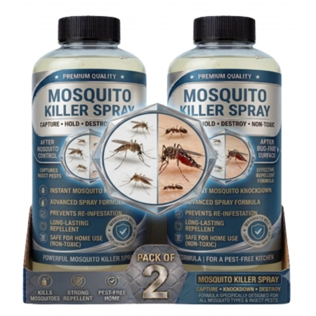 Generic Pack of 2 Mosquito Killer Liquid Bottles 100 ML Generic Pack of 2 Mosquito Killer Liquid Bottles 100 ML