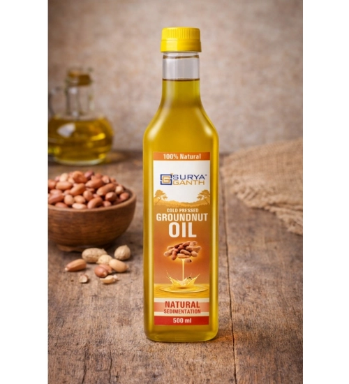 Generic Surya Ganth Cold Pressed Groundnut Oil (Natural Sedimentation)