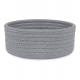 Generic Cotton 8x3 Inch Round 1 Pcs Bedside Organizer With Out Lid (Gray) Generic Cotton 8x3 Inch Round 1 Pcs Bedside Organizer With Out Lid (Gray)