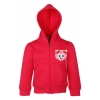Generic Girl's Fleece Printed Long Sleeves Hoodie Jacket (Magenta) Generic Girl's Fleece Printed Long Sleeves Hoodie Jacket (Magenta)