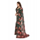Generic Women's Georgette Printed Saree With Unstitched Blouse 5.5Mtr (Green) Generic Women's Georgette Printed Saree With Unstitched Blouse 5.5Mtr (Green)