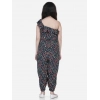 Generic Girl's Polyester Moss Floral Sleeveless Jumpsuit (Multicolor) Generic Girl's Polyester Moss Floral Sleeveless Jumpsuit (Multicolor)