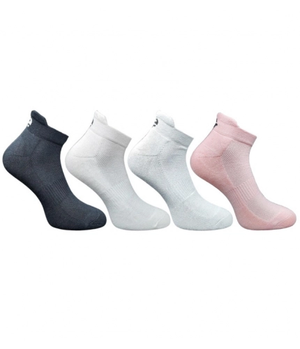Generic 4_Pair Set Unisex Casual Cotton Printed Ankle Length Socks (Multicolor)