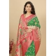 Generic Women's Cotton Silk Printed Saree With Unstitched Blouse 5.5Mtr (Green) Generic Women's Cotton Silk Printed Saree With Unstitched Blouse 5.5Mtr (Green)