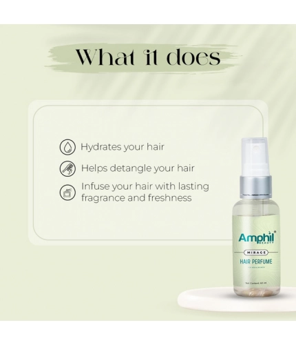 Generic Amphil beauty Mirage Unisex Hair perfume 60 ml | Alcohol Free | Water Based | Paraben Free