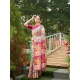 Generic Women's Faux_Tussar Kalamkari_Print Saree With Unstitched Blouse 5.5Mtr (Pink) Generic Women's Faux_Tussar Kalamkari_Print Saree With Unstitched Blouse 5.5Mtr (Pink)