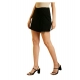 Generic Women's Polyester Spandex Solid Side Zip Skirt (Black) Generic Women's Polyester Spandex Solid Side Zip Skirt (Black)