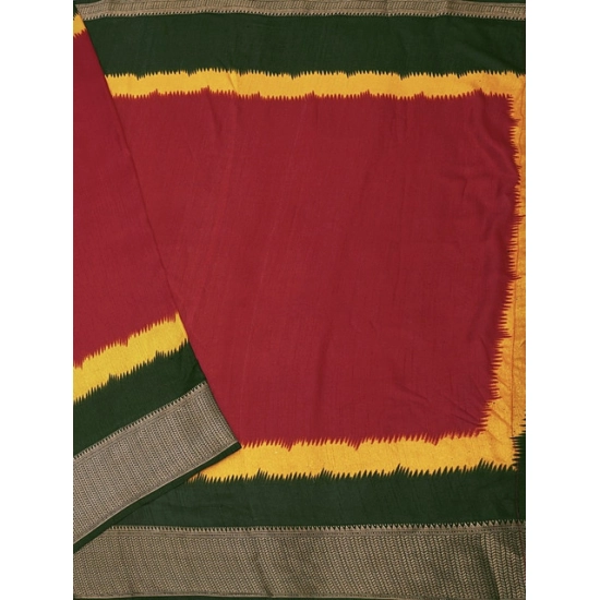 Generic Women's Cotton Silk Solid Saree With Unstitched Blouse 5.5Mtr (Multicolor) Generic Women's Cotton Silk Solid Saree With Unstitched Blouse 5.5Mtr (Multicolor)