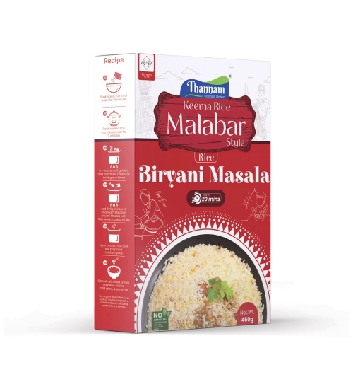 Generic Thannam Malabar Biryani Masala Powder With Rice (450GM)