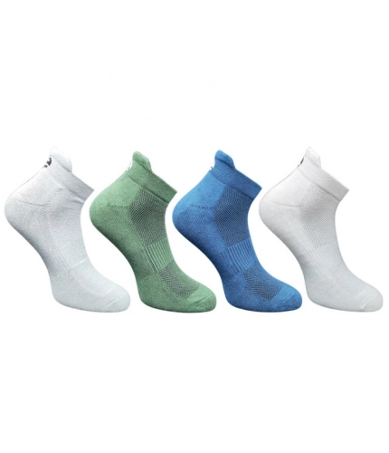 Generic 4_Pair Set Unisex Casual Cotton Printed Ankle Length Socks (Multicolor)