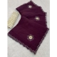 Generic Women's Chiffon Butti Dotted Saree With Unstitched Blouse 5.5Mtr (Wine) Generic Women's Chiffon Butti Dotted Saree With Unstitched Blouse 5.5Mtr (Wine)