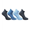 Generic 4_Pair Set Unisex Casual Cotton Printed Ankle Length Socks (Multicolor) Generic 4_Pair Set Unisex Casual Cotton Printed Ankle Length Socks (Multicolor)