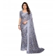 Generic Women's Georgette Printed Saree With Unstitched Blouse 5.5Mtr (Grey) Generic Women's Georgette Printed Saree With Unstitched Blouse 5.5Mtr (Grey)