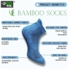 Generic 4_Pair Set Unisex Casual Cotton Printed Ankle Length Socks (Multicolor)