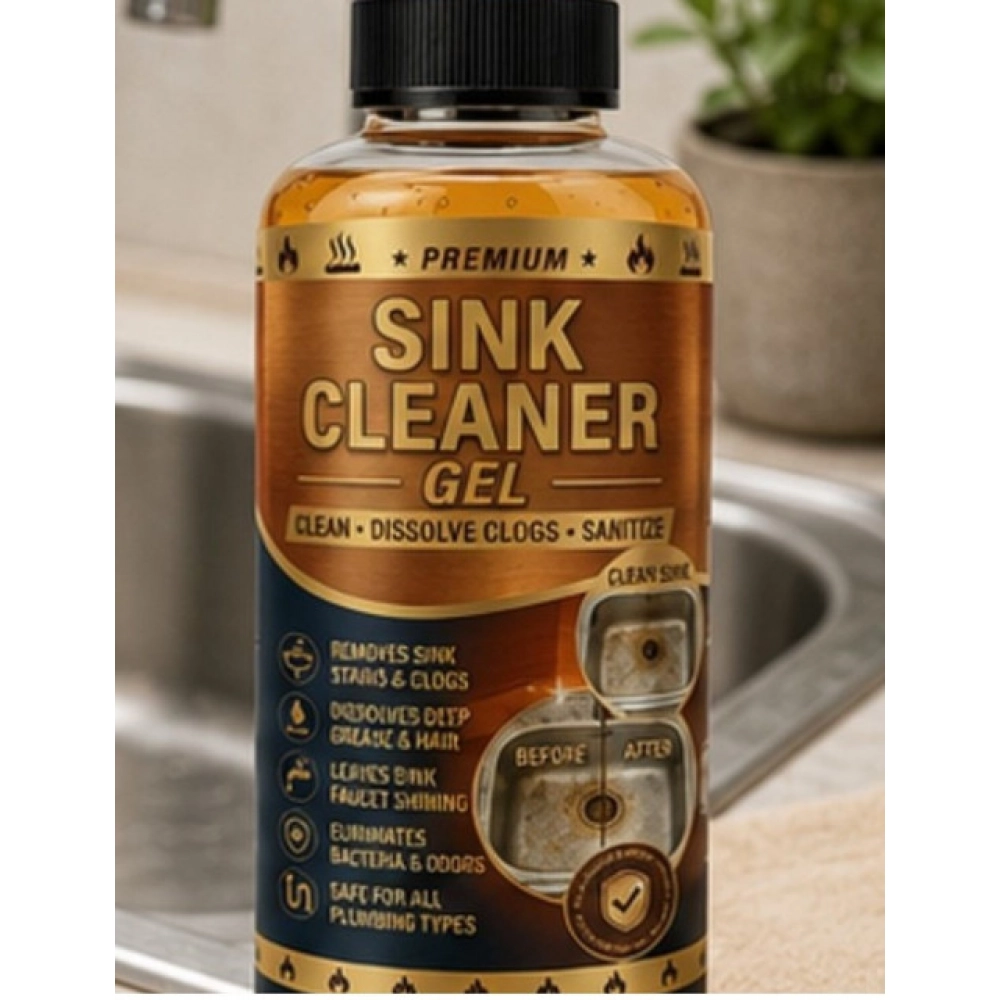 Generic Pack of 2 Sink Cleaner Gel Bottles 100 ML - Image 3