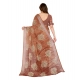 Generic Women's Georgette Printed Saree With Unstitched Blouse 5.5Mtr (Brown) Generic Women's Georgette Printed Saree With Unstitched Blouse 5.5Mtr (Brown)