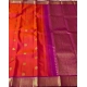 Generic Women's Soft Litchi Silk Jacquard Work Saree With Unstitched Blouse 5.5Mtr (Red) Generic Women's Soft Litchi Silk Jacquard Work Saree With Unstitched Blouse 5.5Mtr (Red)