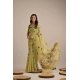 Generic Women's Blended_Cotton Floral Motifs And Woven Buttas Saree With Unstitched Blouse 5.5Mtr (Light_Green) Generic Women's Blended_Cotton Floral Motifs And Woven Buttas Saree With Unstitched Blouse 5.5Mtr (Light_Green)