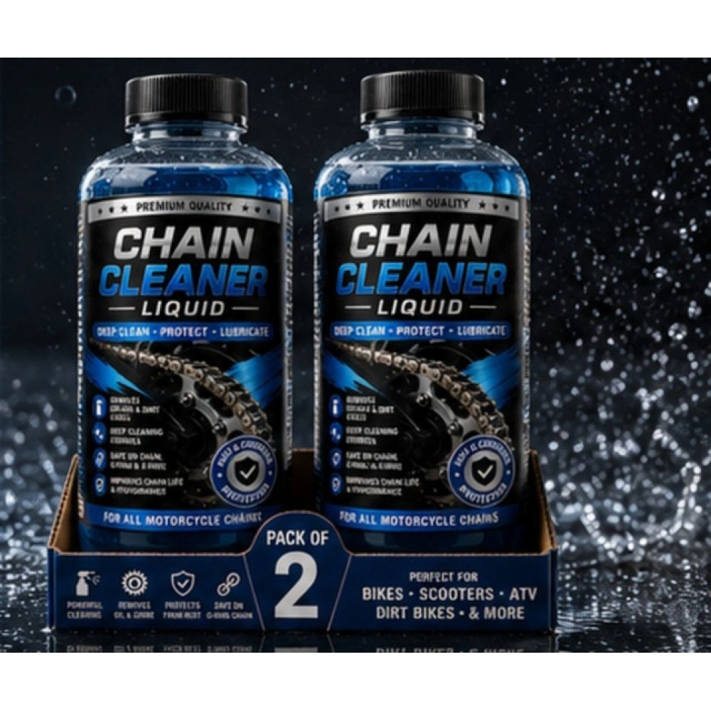 Generic Pack of 2 Chain Cleaner Liquid Bottles 100 ML - Image 4