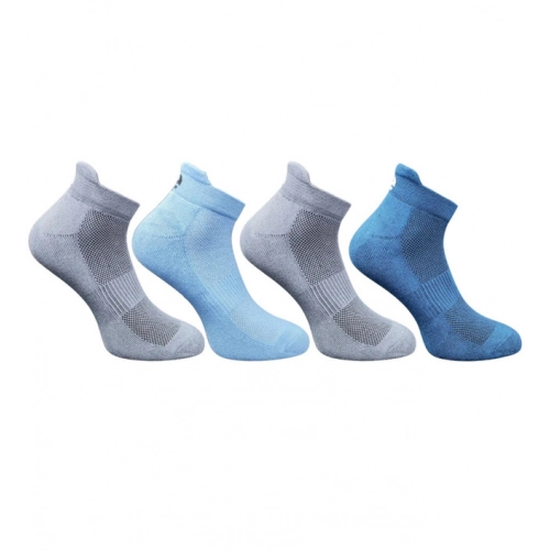Generic 4_Pair Set Unisex Casual Cotton Printed Ankle Length Socks (Multicolor)