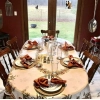 Generic Cotton Dining Table Round Placemat Mats Set of 4 (Beige)