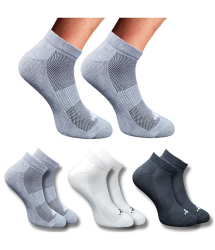 Generic 3_Pair Set Unisex Casual Cotton Printed Low Cut Socks (Multicolor)