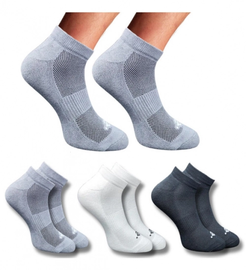 Generic 3_Pair Set Unisex Casual Cotton Printed Low Cut Socks (Multicolor)