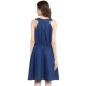 Generic Women's Denim Solid Sleeveless Dress (Blue) Generic Women's Denim Solid Sleeveless Dress (Blue)