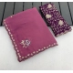 Generic Women's Star Georgette Embroidered Saree With Unstitched Blouse 5.5Mtr (Pink)