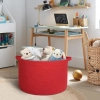 Generic Cotton Pack Of_1 14x12 Inch Storage Basket For Clothes With Out Lid (Red) Generic Cotton Pack Of_1 14x12 Inch Storage Basket For Clothes With Out Lid (Red)